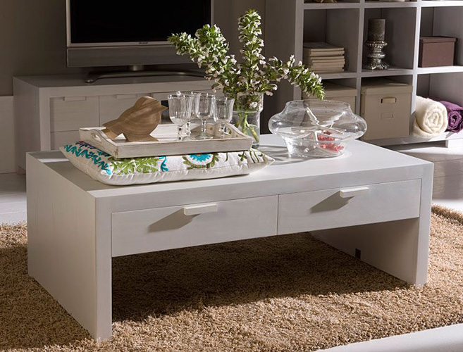 Decoración de las mesas de centro