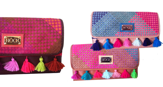 Regala a tus amigas uno de los incre&iacute;bles bolsos artesanales tipo clutch que ha dise&ntilde;ado la marca mexicana N&Ouml;CK nock.bigcartel.com