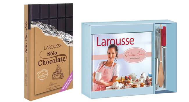 Consiente a tu mam&aacute; o a tus amigas amantes de la reposter&iacute;a, con uno de los libros que LAROUSSE tiene para esta dulce fecha www.larousse.com.mx