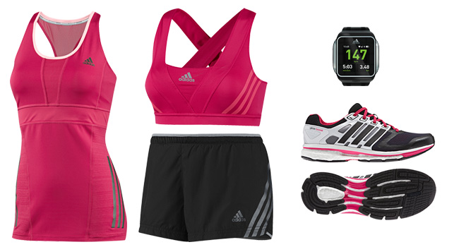 Consigue una figura espectacular haciendo ejercicio y qu&eacute; mejor que con un s&uacute;per outfit deportivo de ADIDAS www.adidas.mx/Mexico