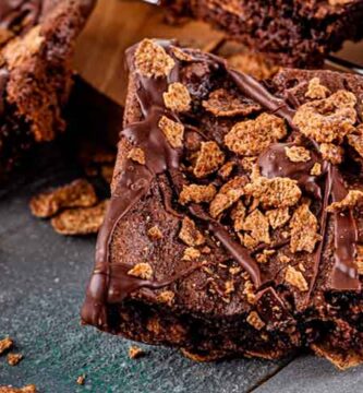 Corn Flakes Cocoa Brownies
