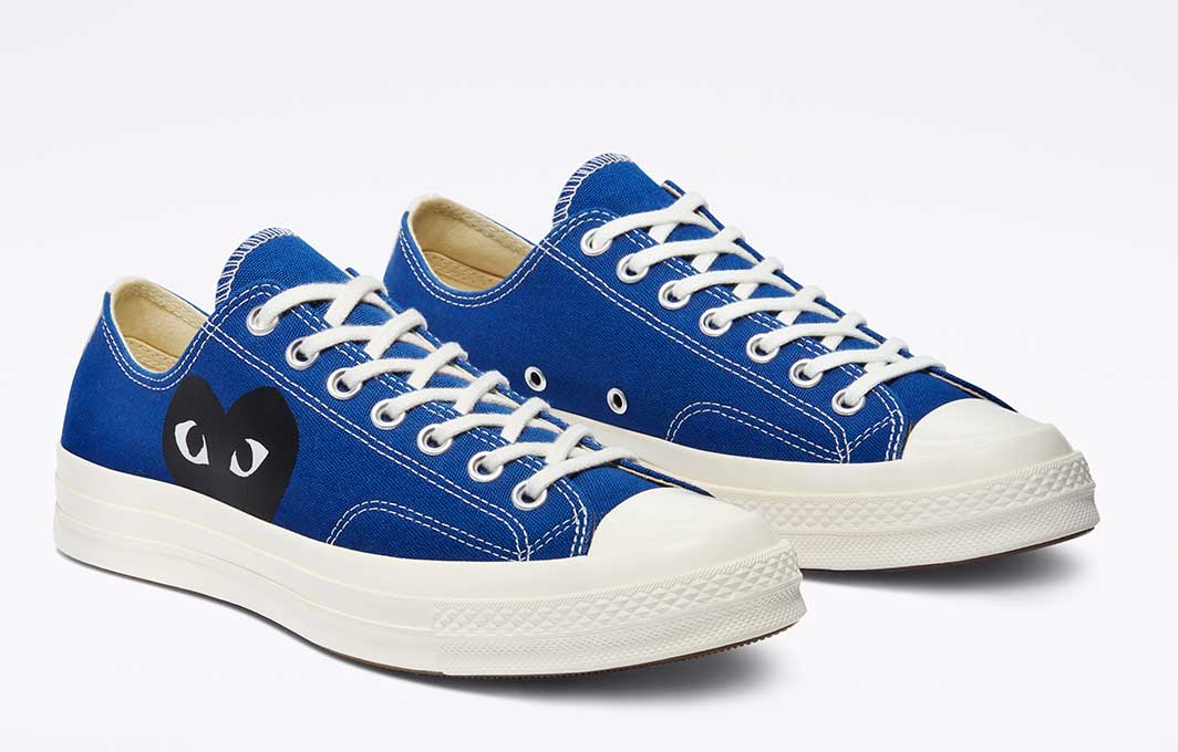 colaboración icónica entre Converse y Comme des Garçons PLAY