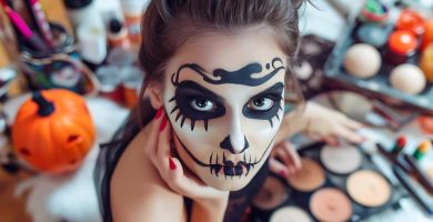Maquillaje de Halloween: 4 ideas sencillas y seguras